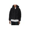 Y-3 Solid Color Hooded Down Jacket Women Jacket Black HA5562