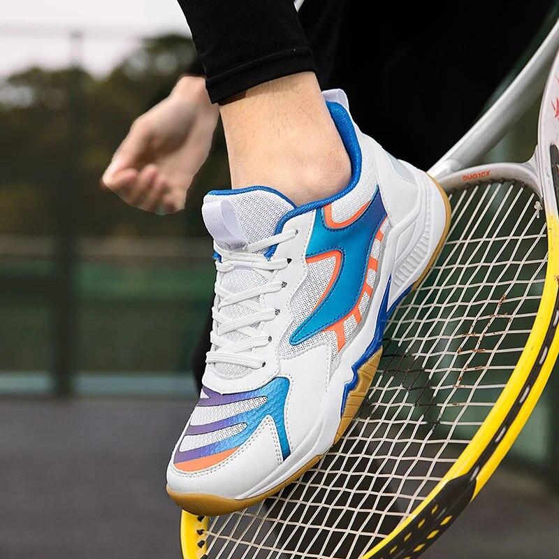 Zapatos profesionales de tenis y voleibol, cómodos zapatos de bádminton con cierre, zapatos de tenis de mesa, zapatos de entrenamiento de béisbol