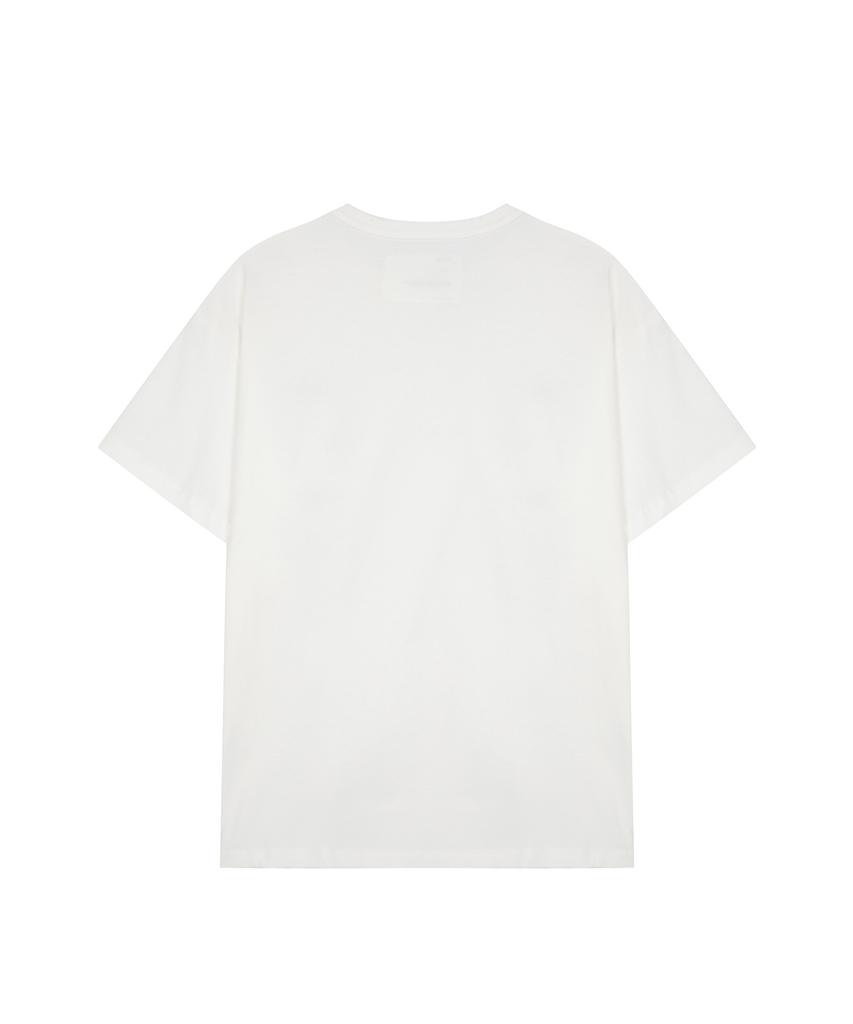 Matile Basic Logo T-Shirt / White