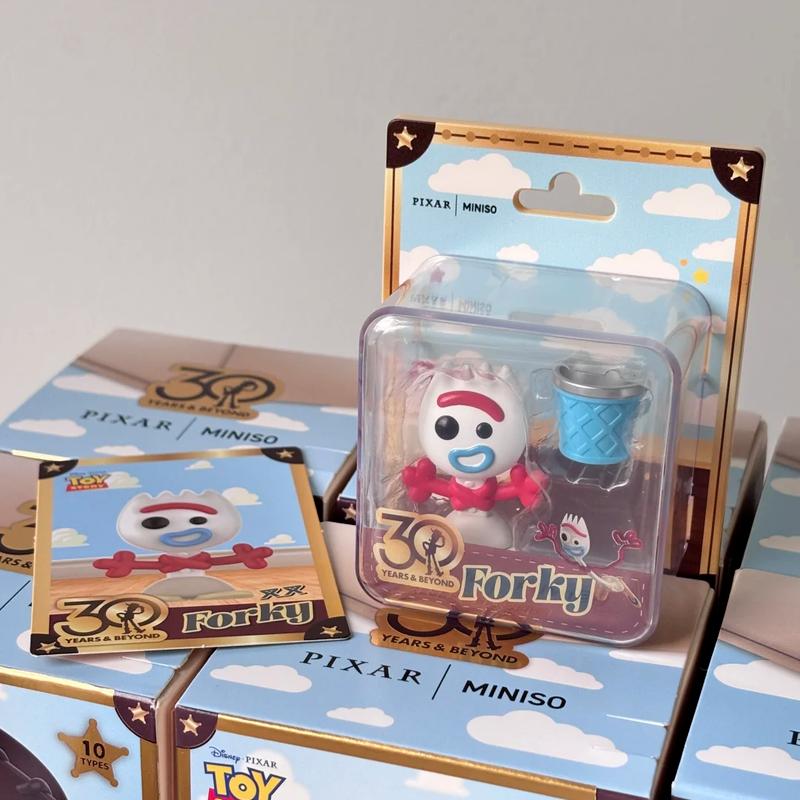 Toy Story Anniversary Unlimited Fun Series Pendant Card Blind Box Pixar Buzz Lightyear Christmas 30th Figure Gifts Model Random Trendy Mystery