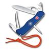 VICTORINOX Skipper Pro Blue Knife with Shackle and Marlin Spike with 12 Lanyard, Key, - Swiss-made Multi-tool Functions. [0.8503.2MW]