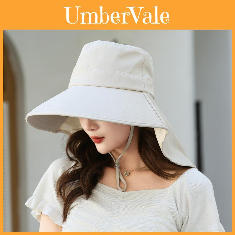 Summer Sun Protection Fisherman Hat With Wide Brim For Women Outdoor Activities