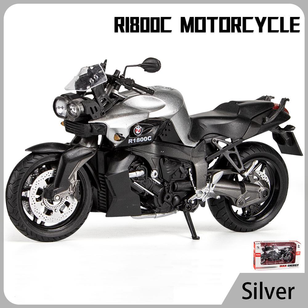 1/12 Ducati R1800C Alloy Die Cast Motorcycle Model Toy Vehicle Collection Autobike Shork-Absorber Off Road Autocycle Toys Car