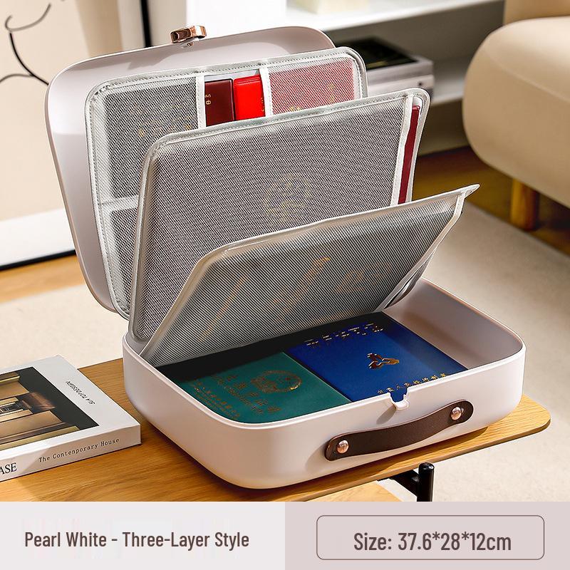 Star You Document Organizer: Home Vaccine Booklet, Family Passport, Instruction Manual, Business License, and Certificate Storage Box.