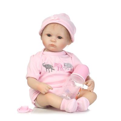 Panenka Pinky Reborn 16 palců 42 cm Reborn Baby Doll vypadá jako reálná Panenka Bebe Girl Dětský dárek k narozeninám Vánoce