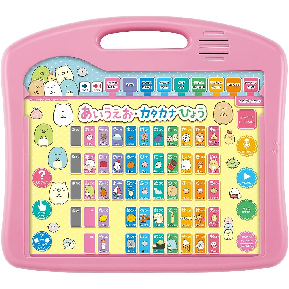 Sumikko Gurashi language board