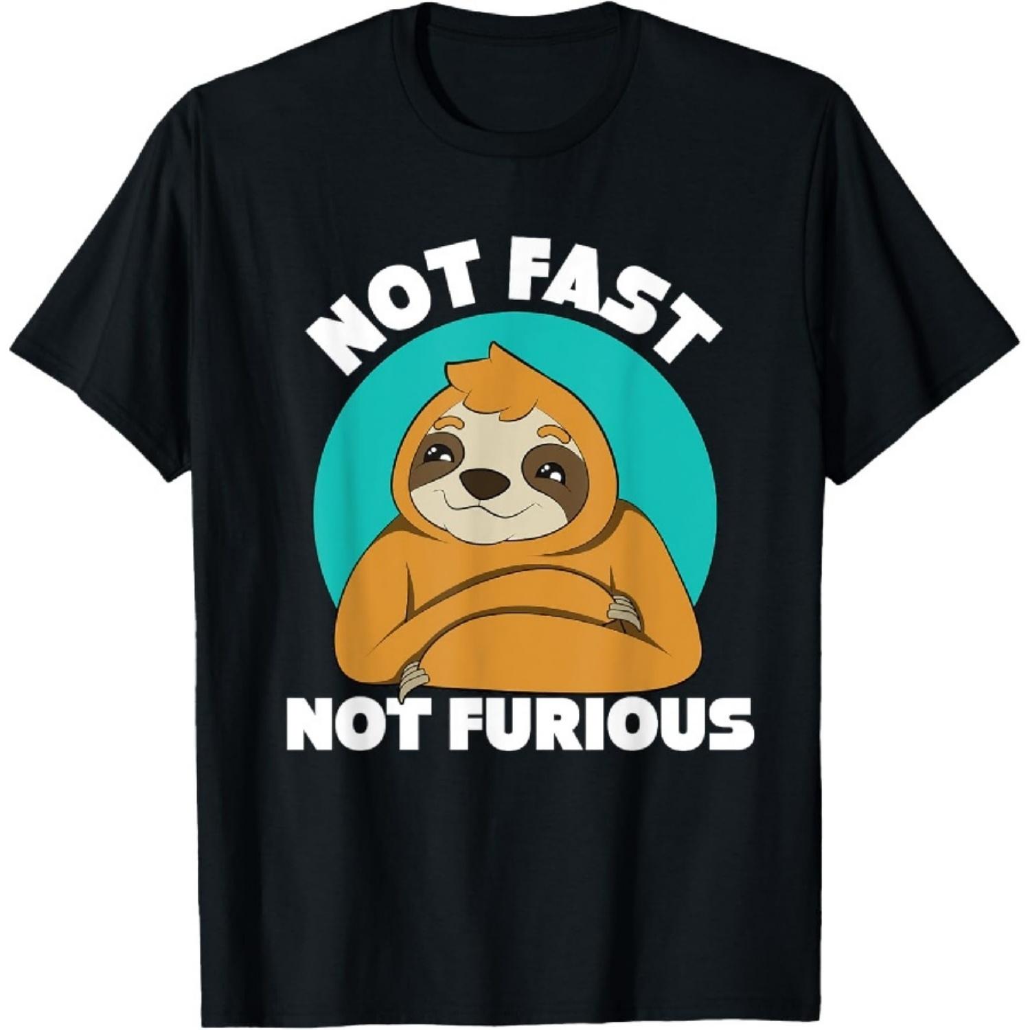 Not Fast Not Furious T-Shirt1 XXXXXL чёрный