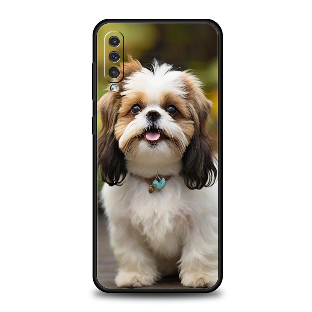 Etui Na Telefon Dla Samsung A56 A36 A26 A24 A12 A14 A16 A50 A70 A20E A22 A40 A34 A54 A42 A52 5G A04s A06 Pokrowiec Shih Tzu Urocze Zwierzę