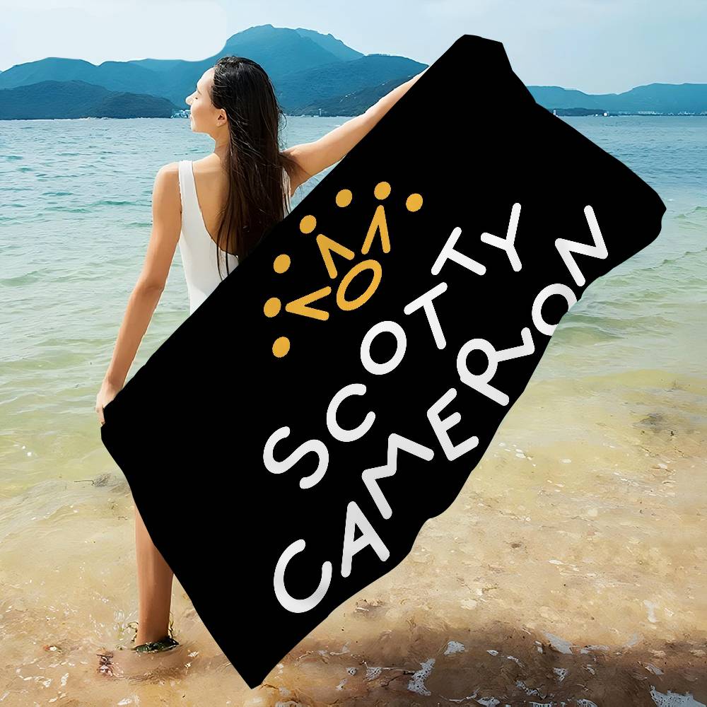 S-Scotty C-Camerons Microfiber Beach Towel Absorbent Quick Dry Soft Yoga Swimming Resort Mountain Climbing Towel