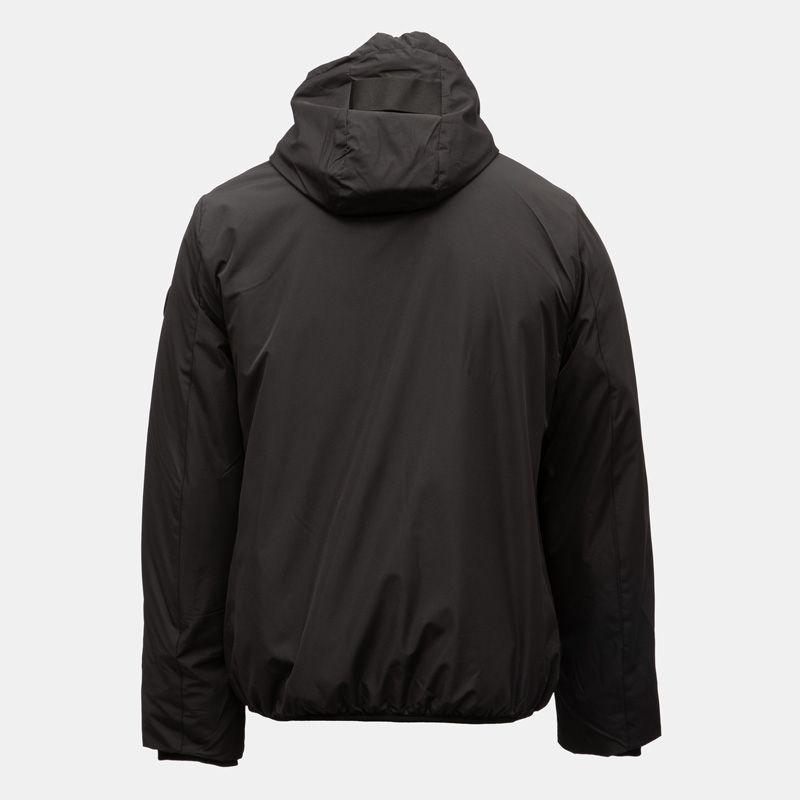 Blouson capuche polaire navy toffee court avec zip Homme PARAGOOSE