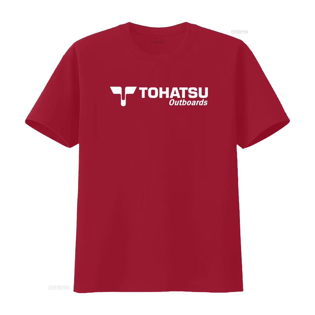 Tohatsu Outboard Soft Trendy Hip Hop T Shirt Hot Deals Vintage Washed Slightly Stylish Comfortable Breathable Homme Fashion