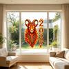 Reusable PVC Glass Film for Shop Displays Chinese New Year Window Clings, 2027 of Goat Static Decorative Stickers Doors Windows No?Glue Lunar