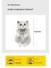 Cross-border Cat Doll Backpack: Plush Simulation Double Shoulder Toy, Ideal Gift for Girls