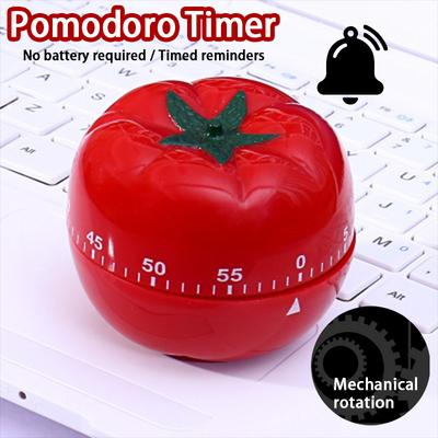 Timer Pomodoro Elettronico Promemoria Cucina Pomodoro Meccanico Allarme Conto alla Rovescia Strumento di Cottura da Cucina Timer per Giochi Orologio