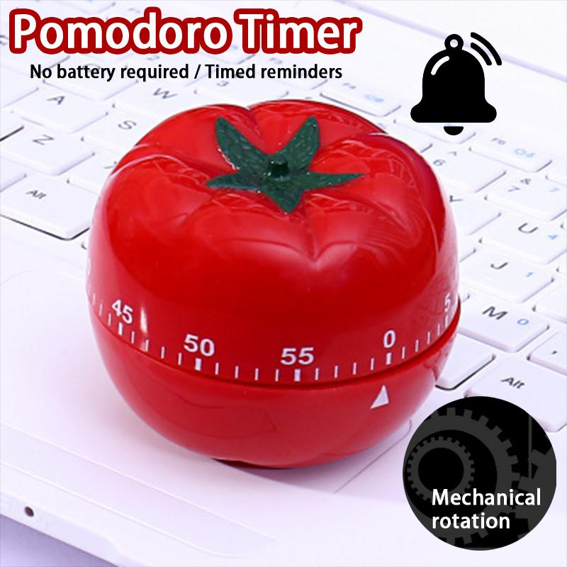 Rajčatový časovač Elektronická kuchyňská připomínka Pomodoro Mechanický odpočítávací budík Kuchyňský nástroj na vaření Herní časovač Hodiny
