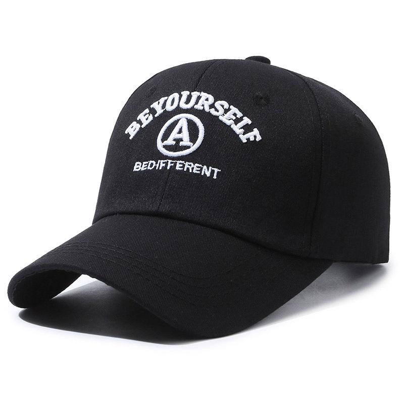 A Letter Beyourself Baseball Cap Uv Protection Hat Outdoor Breathable Cap Gift