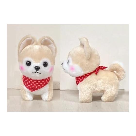Amuse Mameshiba Three Brothers ST Sasuke Plush Toy Height Approx. 13cm 704021