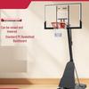 WEZHO Adjustable Portable Adult Basketball Hoop