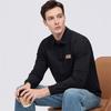 Men's 7A Antibacterial Thermal Long Sleeve Polo Shirt