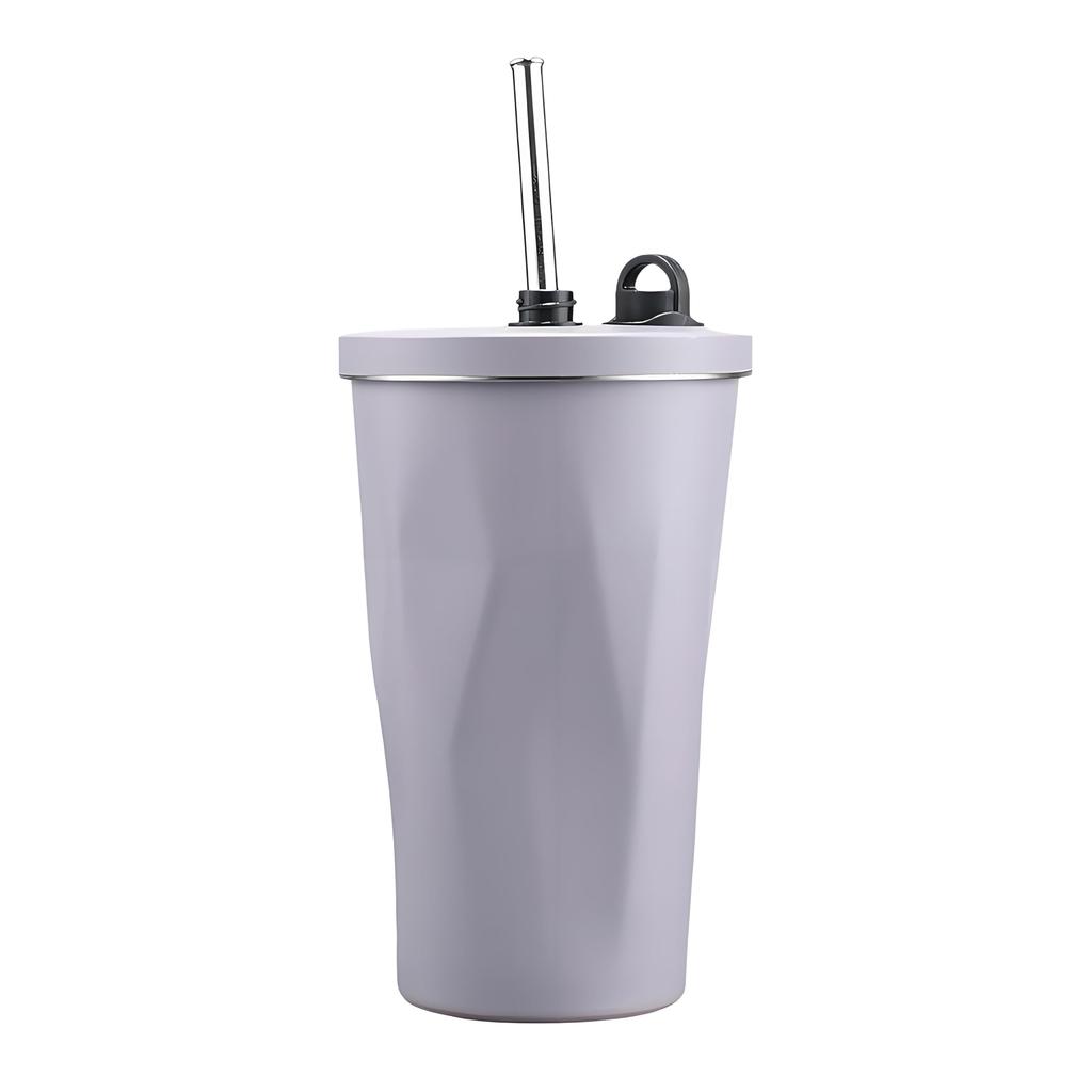 Rust-Resistant, High-Quality Stainless Steel MYEEDA Tumbler with Lid, Spill-Proof, 600ml Water Bottle, Vacuum Insulated, with Straw, Large Capacity,
