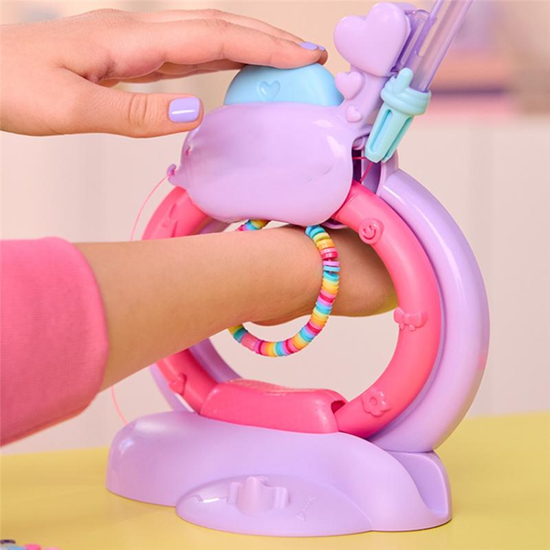 A27F-Bracelet Making Kit For Girls Friendship Arts Crafts Bracelets String Maker Kit For Birthday Present DIY
