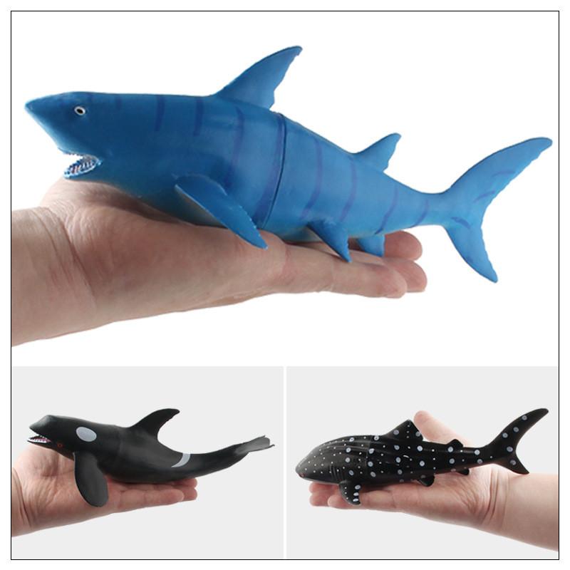 Marine Animal Figurine Kit For Children With Durable Plastic Construction For Learning