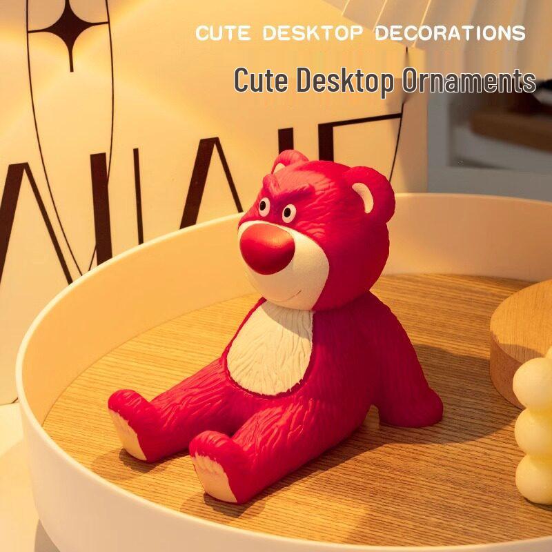 Crayon Shin-chan Phone Holder: Cute Lazy Stand, Desktop Ornament & Trendy Toy Figurine.