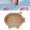 Animal   Bank Cute Cartoon Money Bank Wooden Animal Saving Box For Boys Girls and Adults