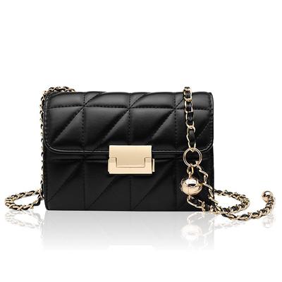 DESAFIANTE Women's Mini Crossbody Shoulder Bag (Black)