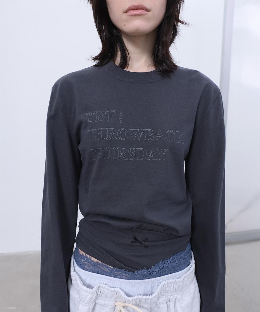 LCDC™ Blouson Long-Sleeve Top (Grey)