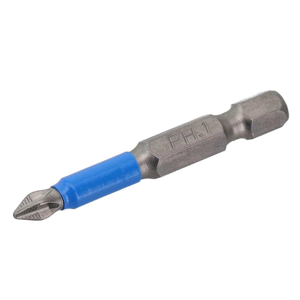 Screwdriver Bit 1pc 50mm Alloy Steel Hardness Magnetic