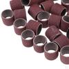 100 Pieces Sanding Drums Sanding Bands Sleeves For Rotary Tools