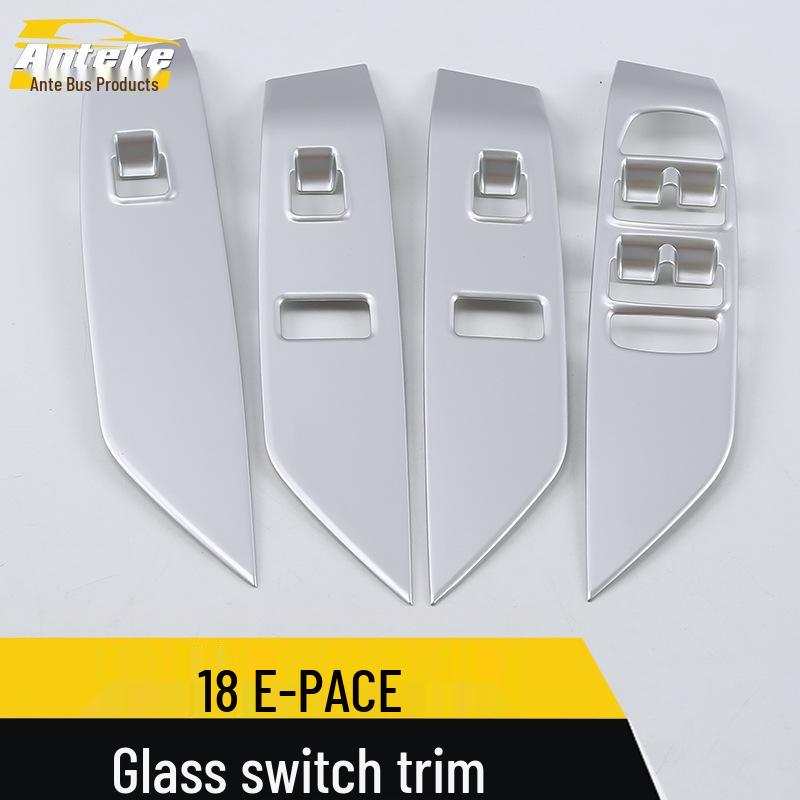 18 E-PACE Glass Switch Decorative Frame Armrest Lift Button Trim