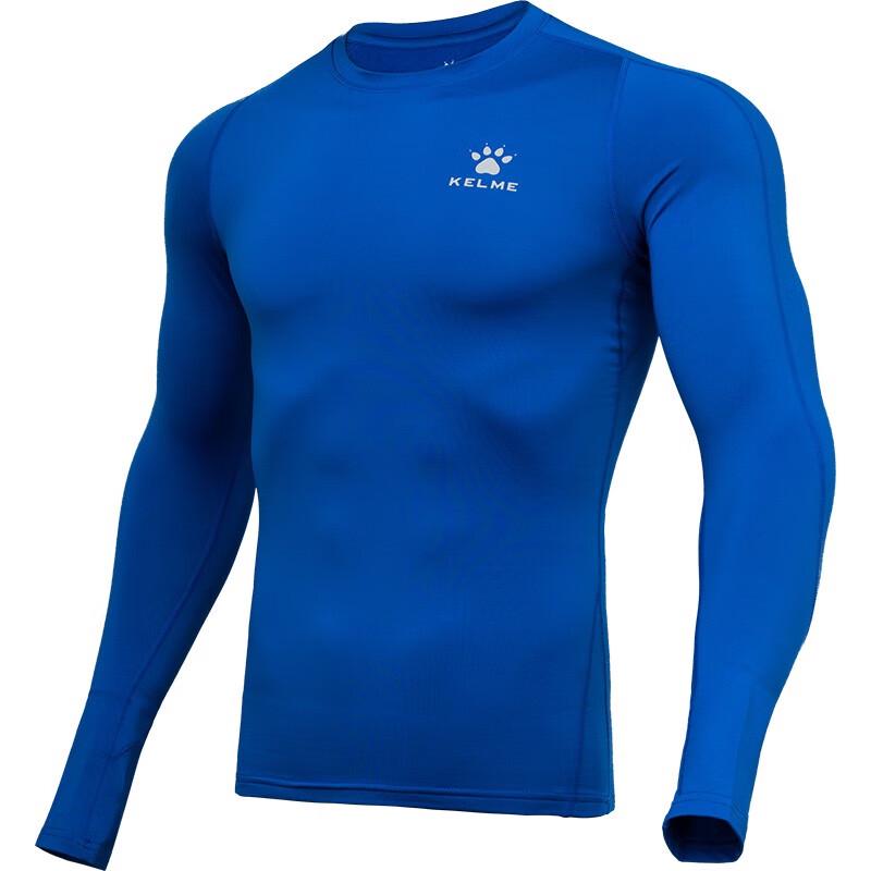 KELME Men s Long Sleeve Thermal Compression Quick-Dry Sports Shirt L