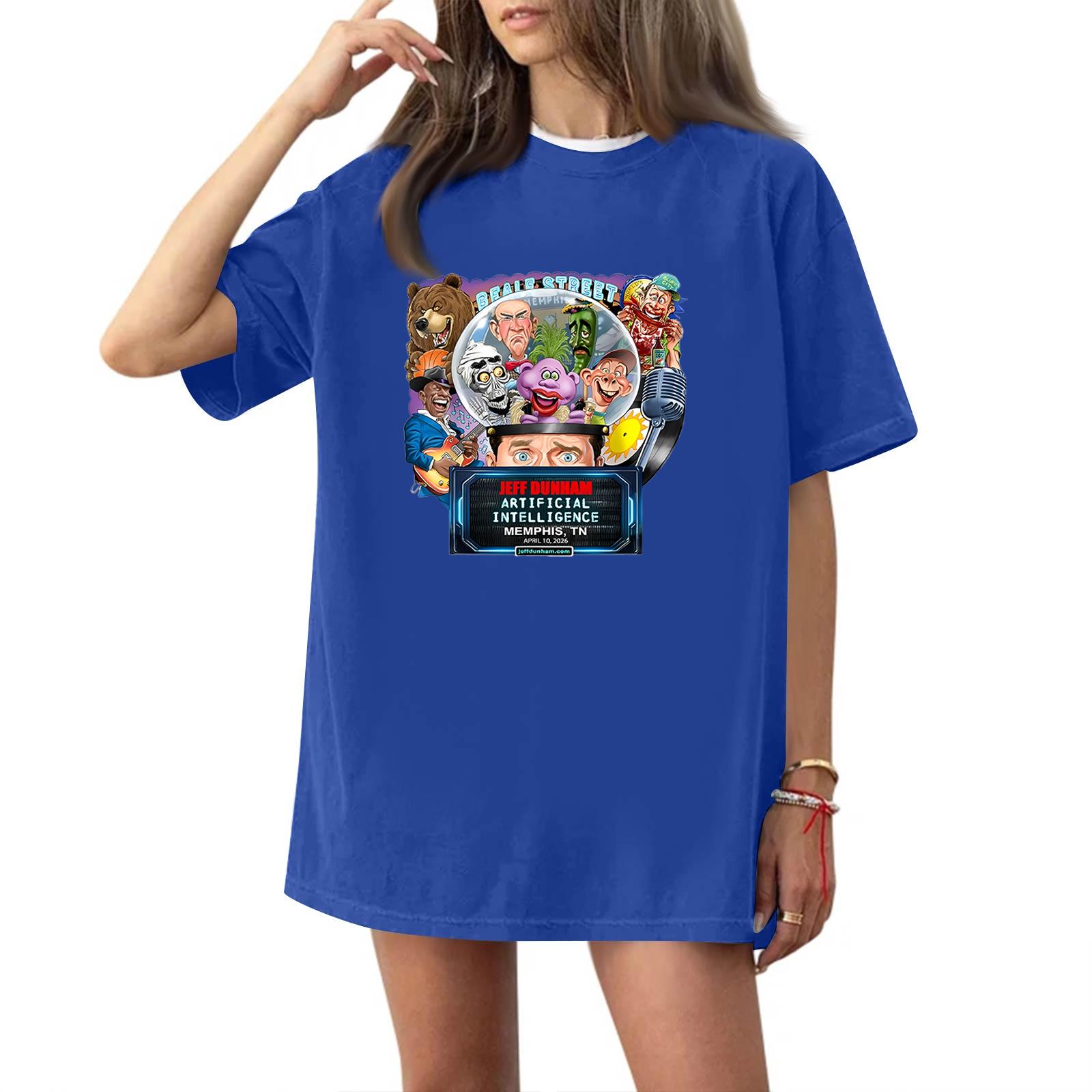 

Women s Casual Short Sleeve T Shirt Crew Neck Top Loose Fit Printed Graphic Tee Soft Fabric Comfortable Wear Daily Use S синий