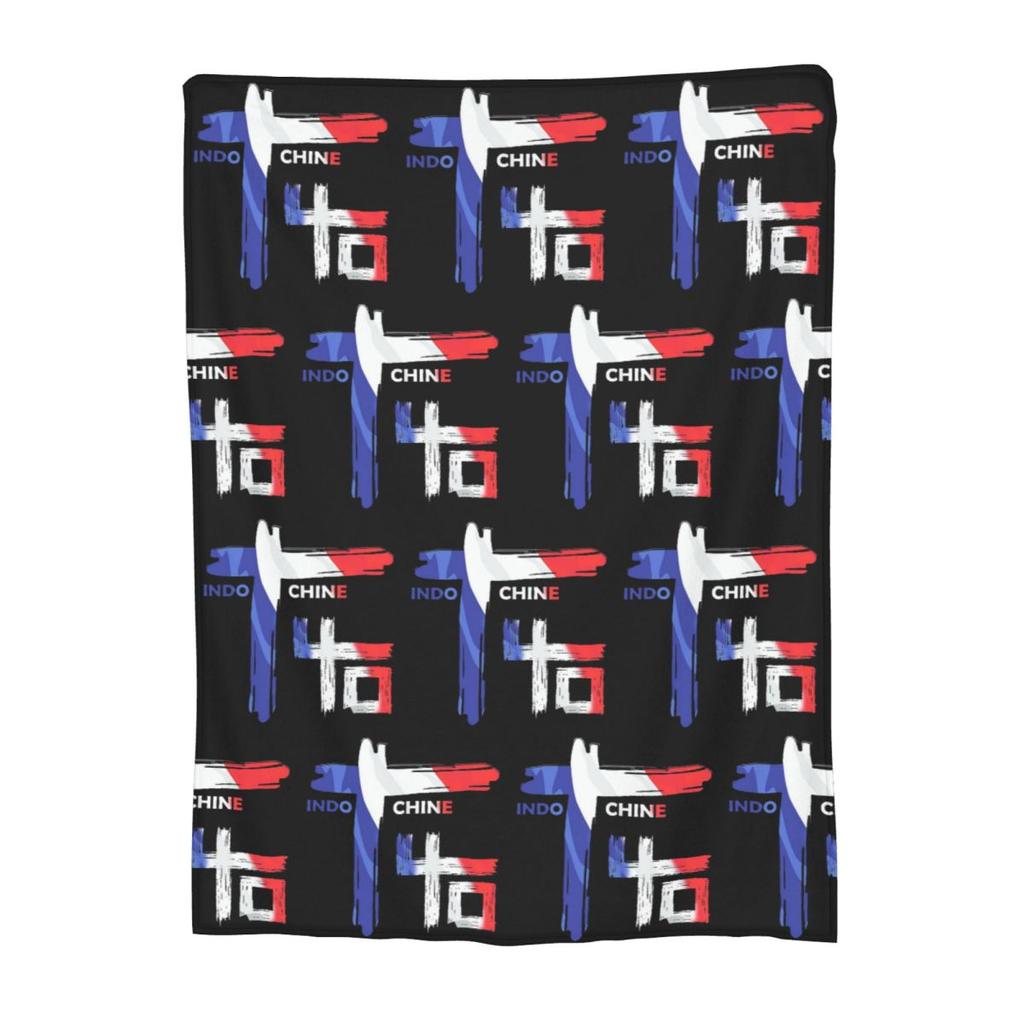 Indochine Blankets Soft Warm Flannel Throw Blanket Bedspread for Bed Living room Picnic Travel Home Couch