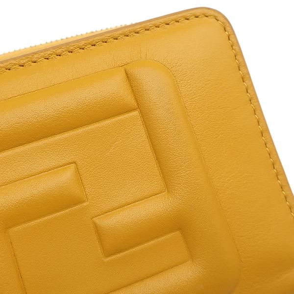 FENDI 8M0490 AQEW FF CubeBifold Wallet leather Array