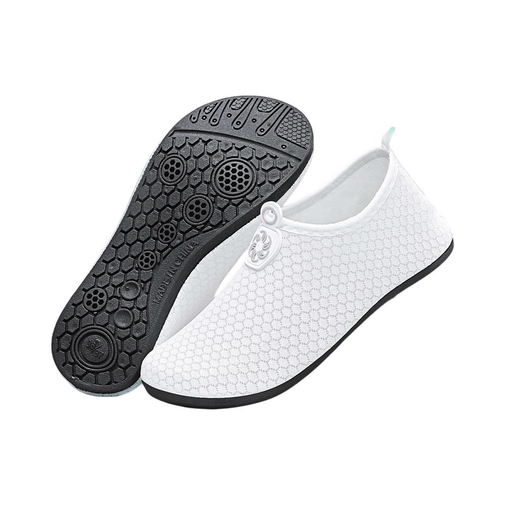 Women's Lightweight Water Shoes Quick Dry Mesh Upper Slip On Aqua Socks for Beach Pool Swim Surfing and Outdoor Activities