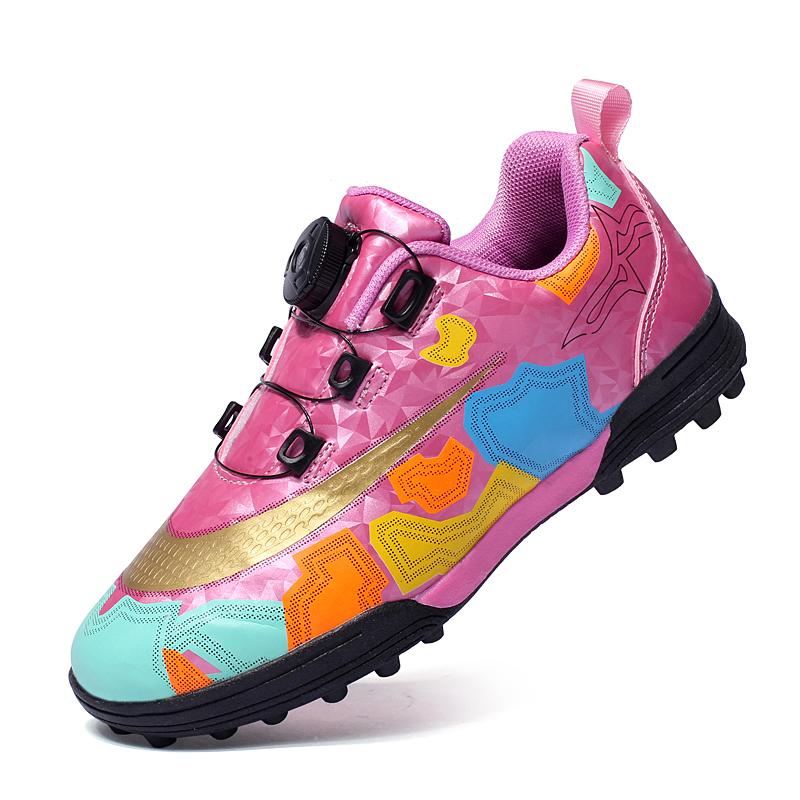 Kid's Football Shoes Professional Teenager's Durable Indoor Comfortable Training Shoes Adults Non Slip Soccer Field Cleats