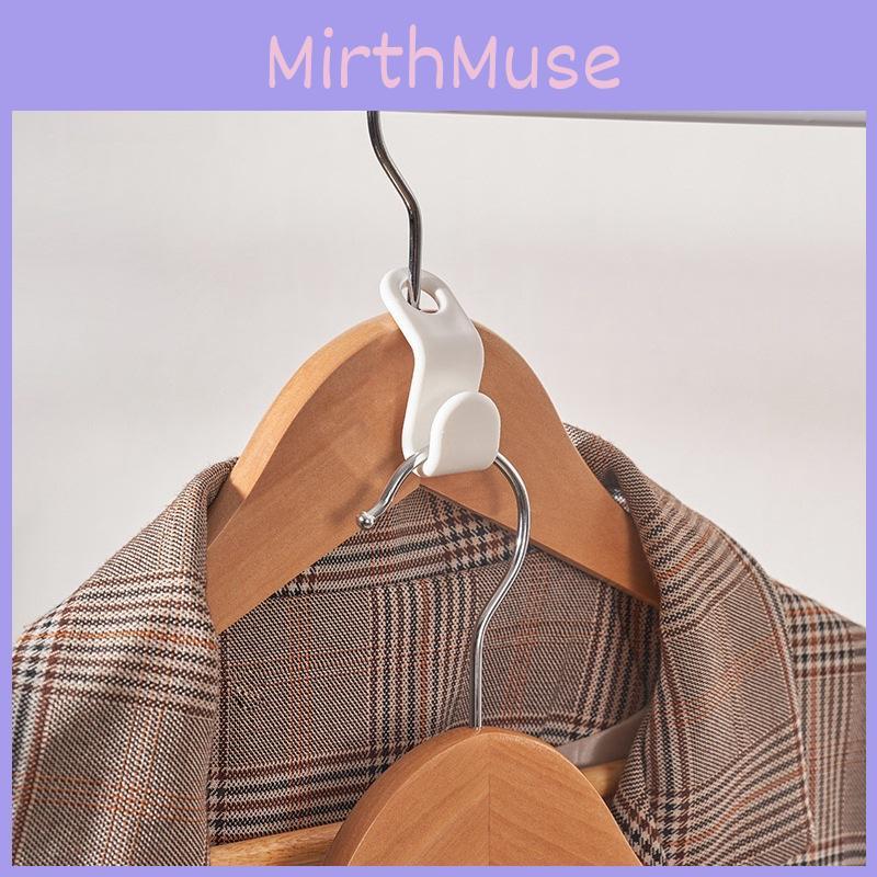 Hanger Stackable Closet Hooks 6 Pack Pp Plastic Multilayer Hanging Saving Space