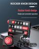Mechanical Mini Keyboard with Hot-Swappable Red Switches and TYPE-C Wired Connection for Gaming, Office, and Financial Use.