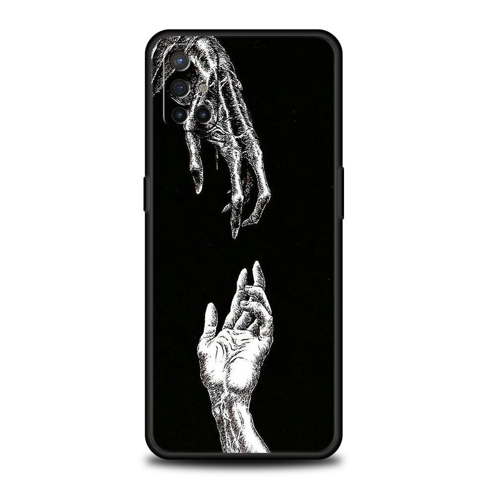 moon Tarot cat Aesthetic Phone Case For OnePlus 10 9 Pro 9T 10R 9R 9RT 8T 8 7 6T 7T Nord 2T CE 2 5G N200 N10 N100 Silicone Cover