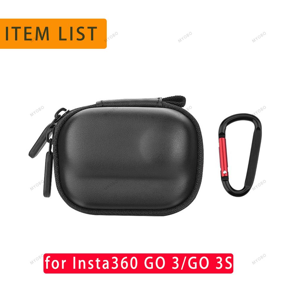 

Для Insta360 GO 3S чехол для переноски сумка для хранения защитные пленки для экрана для Insta360 GO 3 / GO 3S экшн-камера аксессуары for insta360 go3s