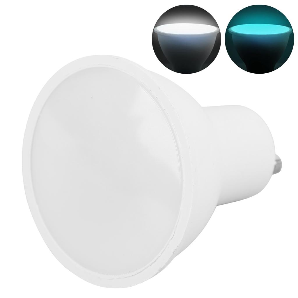 LED Light Bulb GU10 Spotlight Intelligent Cup Lamp 5‑Way Mobile Phone Control for TUYA AC100‑240VWIFI 3.5W Gu10‑1