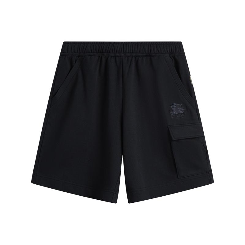 Li-Ning Удобные Быстросохнущие Спортивные Шорты для Фитнеса Мужские шорты AKSU775-3 M