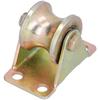 U-Nut Rad Rolltor Drahtseil Schiene Nutenrad Lenkrolle mit Halterung 32mm 1,3 Zoll