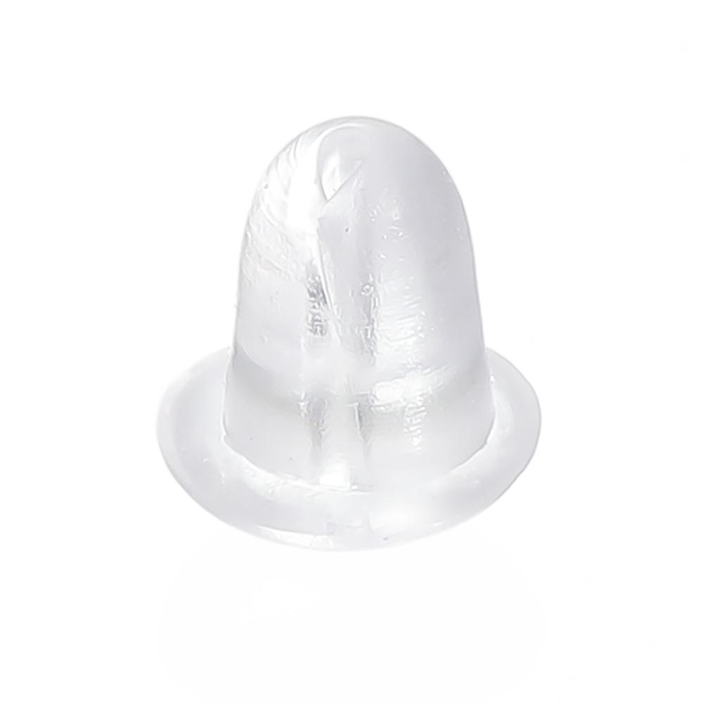 90pcs Stainless Steel Mix Style Earrings wiht Soft Silicone Rubber Earring Back Stoppers for DIY Earrings Jewelry Making