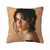 Singer Camila Cabello Pillowcase Printing Polyester Cushion Cover Decorations Pillow Case Cover Home Drop Shipping 40*40cm