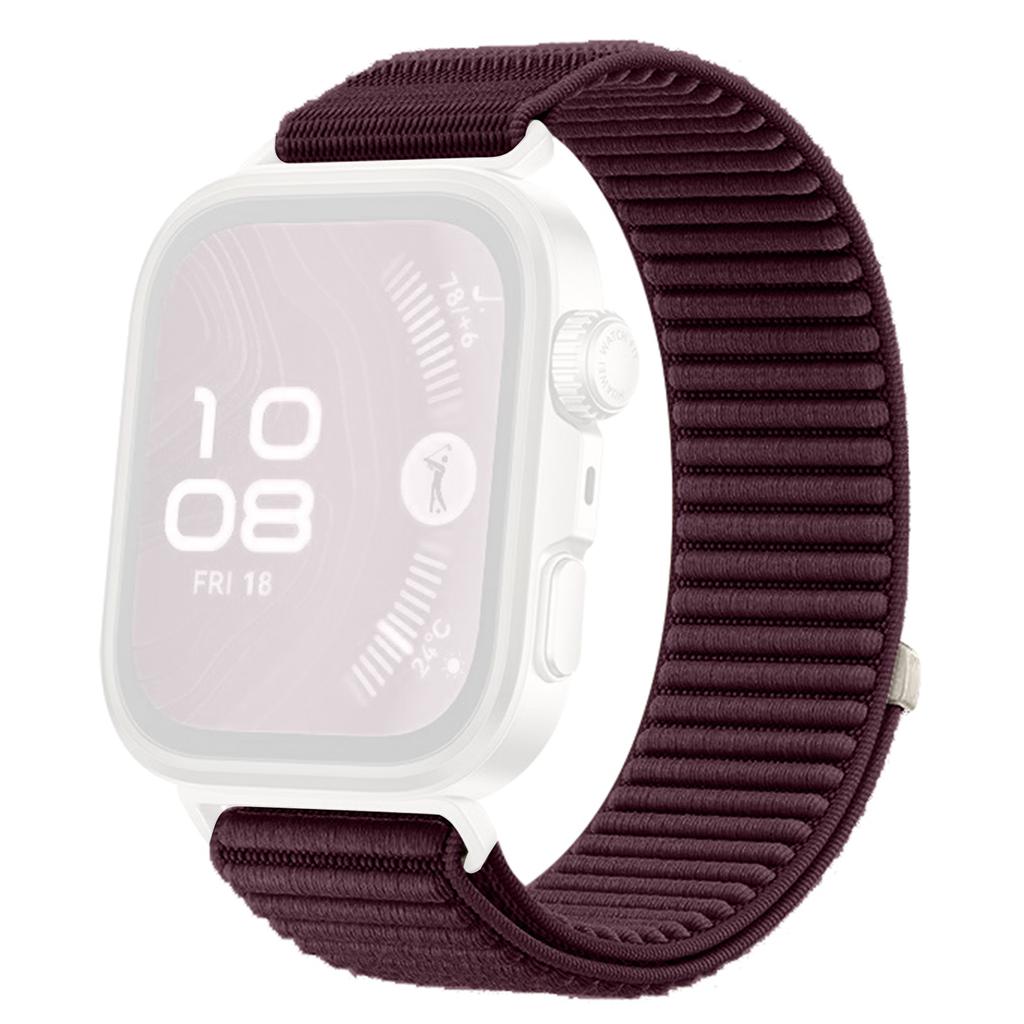 KALEBOL Wrist Strap for Huawei Watch Fit 4 Pro/Fit 4/Fit 3 Magic Tape Nylon Woven Watch Band