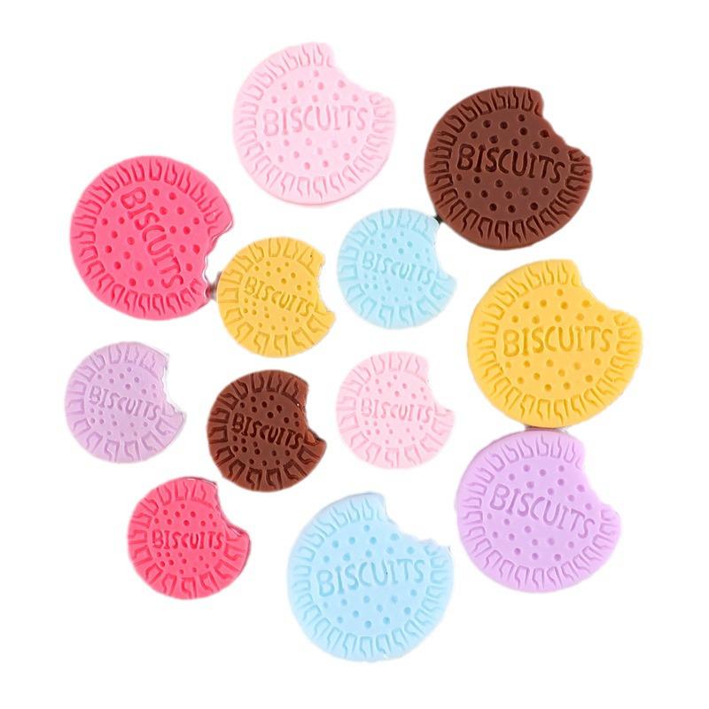 

Имитация печенья Орео из смолы, аксессуары для DIY чехлов для телефонов и поделок Small 19mm (B Model)